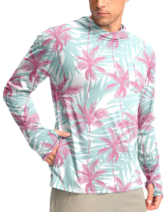 Herren Funktionsshirt mit Kapuze und Taschen