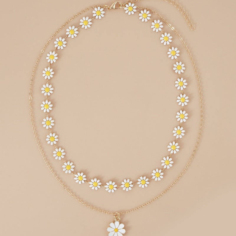 Gänseblümchen Anhänger Halskette | Shop Nory
