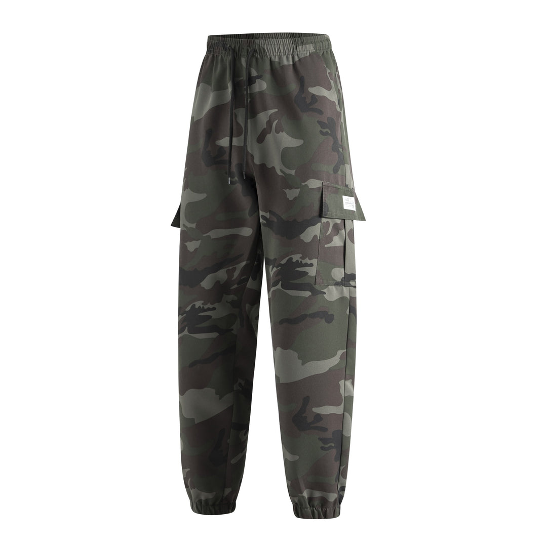 Herren Cargojogginghose mit elastischem Bund, Multifachtaschen & Bündchen Shop Nory