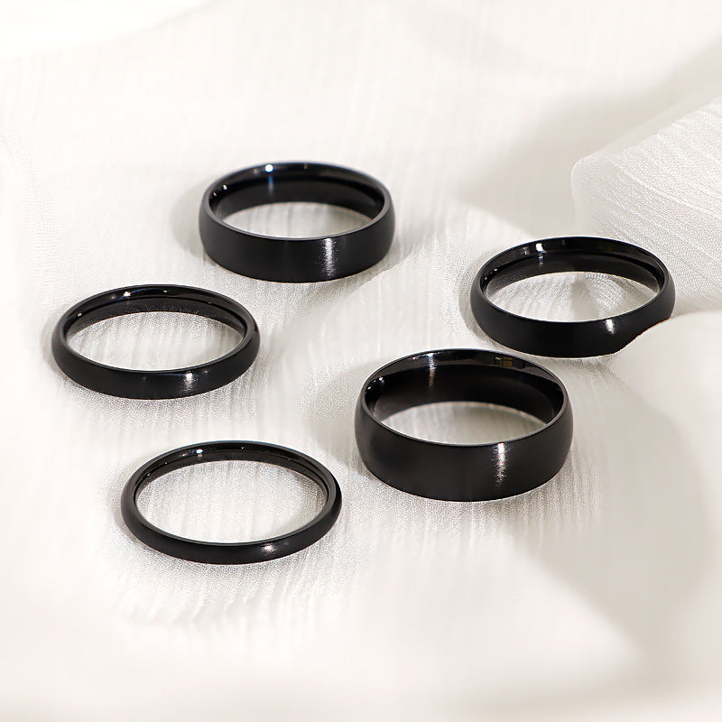 Damen filigraner Ring mit glänzendem Finish Shop Nory