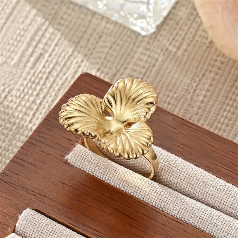 Damen Ring mit kunstvollem Schmetterlingsdesign Shop Nory