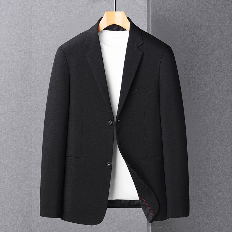 Herren Sakko im Leinen-Look mit schmaler Silhouette und Knopfverschluss Shop Nory