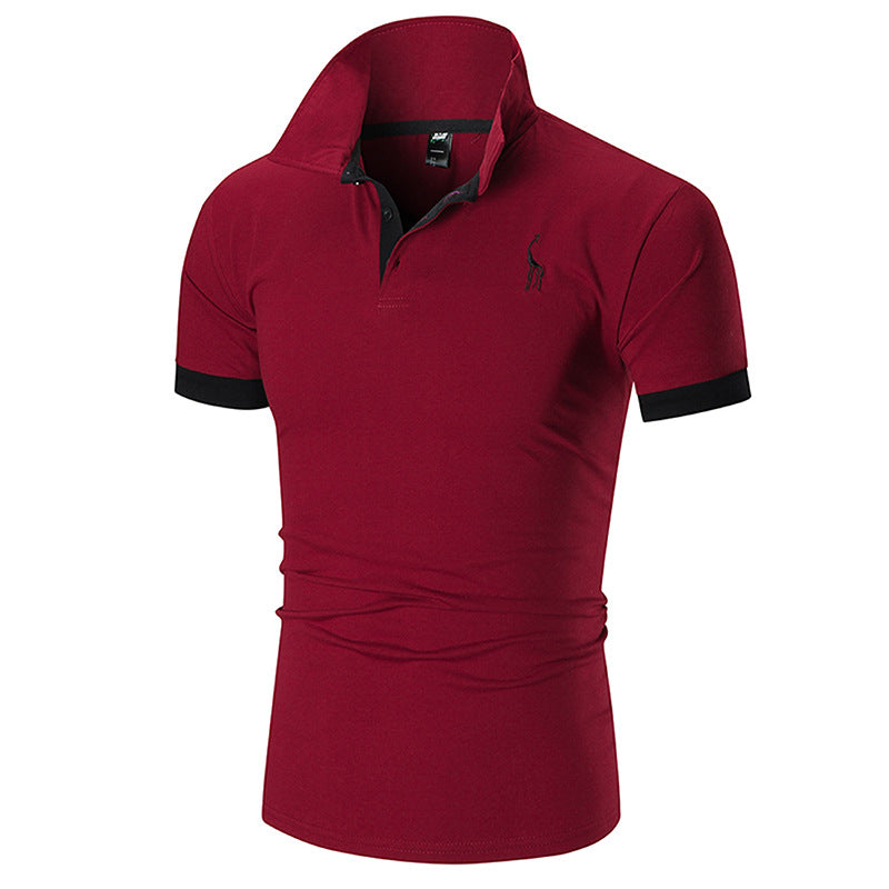 Herren Poloshirt mit modernem Kragen und figurbetonter Passform Shopnory