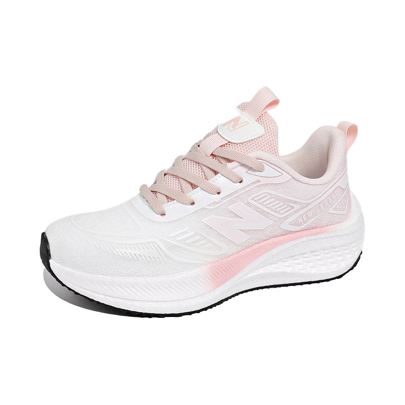 Damen Sportliche Laufschuhe mit atmungsaktivem Mesh-Obermaterial und dämpfendem Sohlenprofil