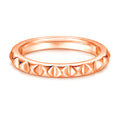 Damenring mit einzigartigem geometrischem Design und glänzender Oberfläche Shop Nory
