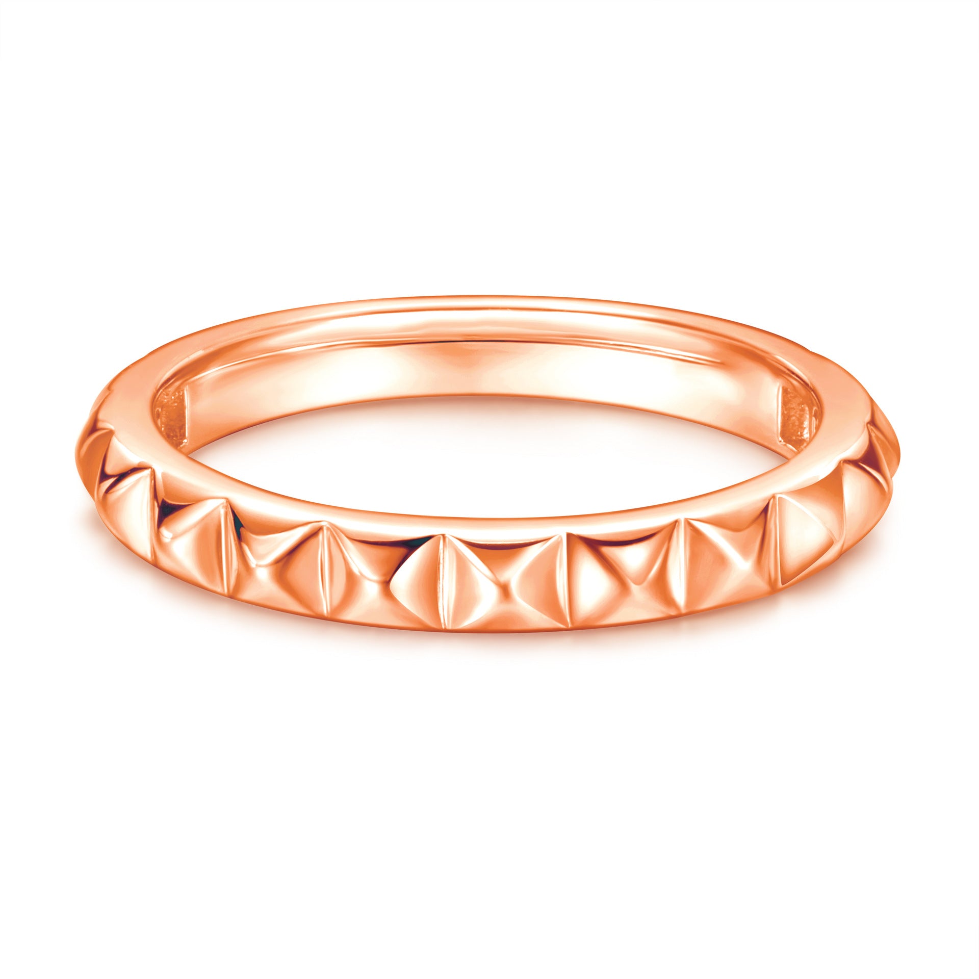 Damenring mit einzigartigem geometrischem Design und glänzender Oberfläche Shop Nory