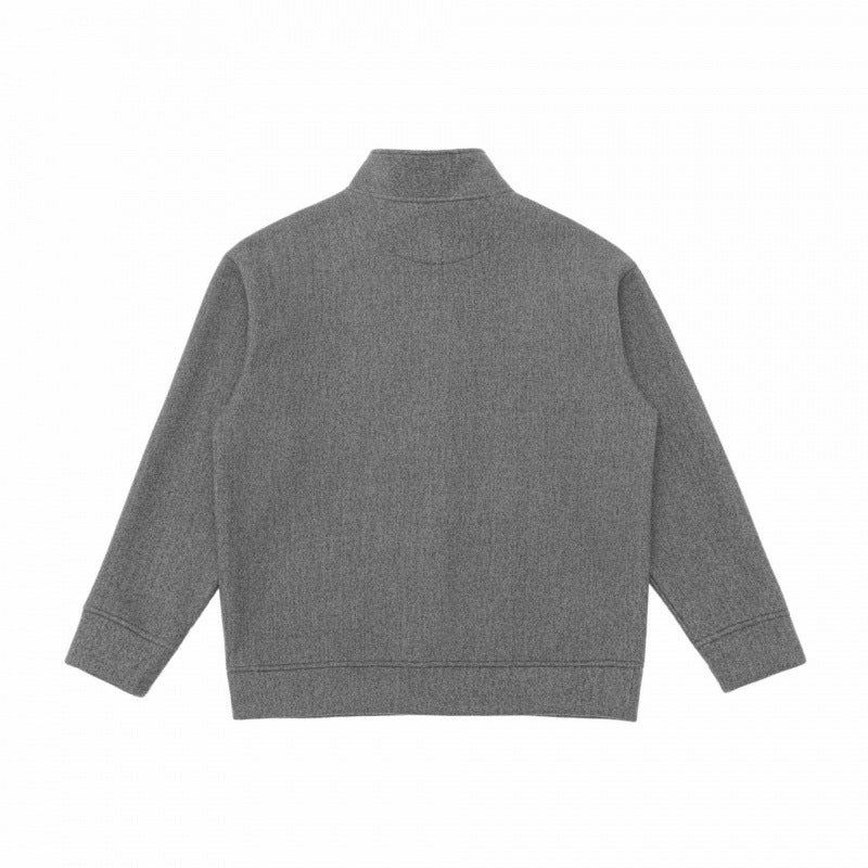 Unisex Boxy-Strickcardigan mit Stehkragen und durchgehender Knopfleiste Shop Nory