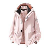 2-teiliges Set - Fleece-Innenfutter - Feuerwerksrosa