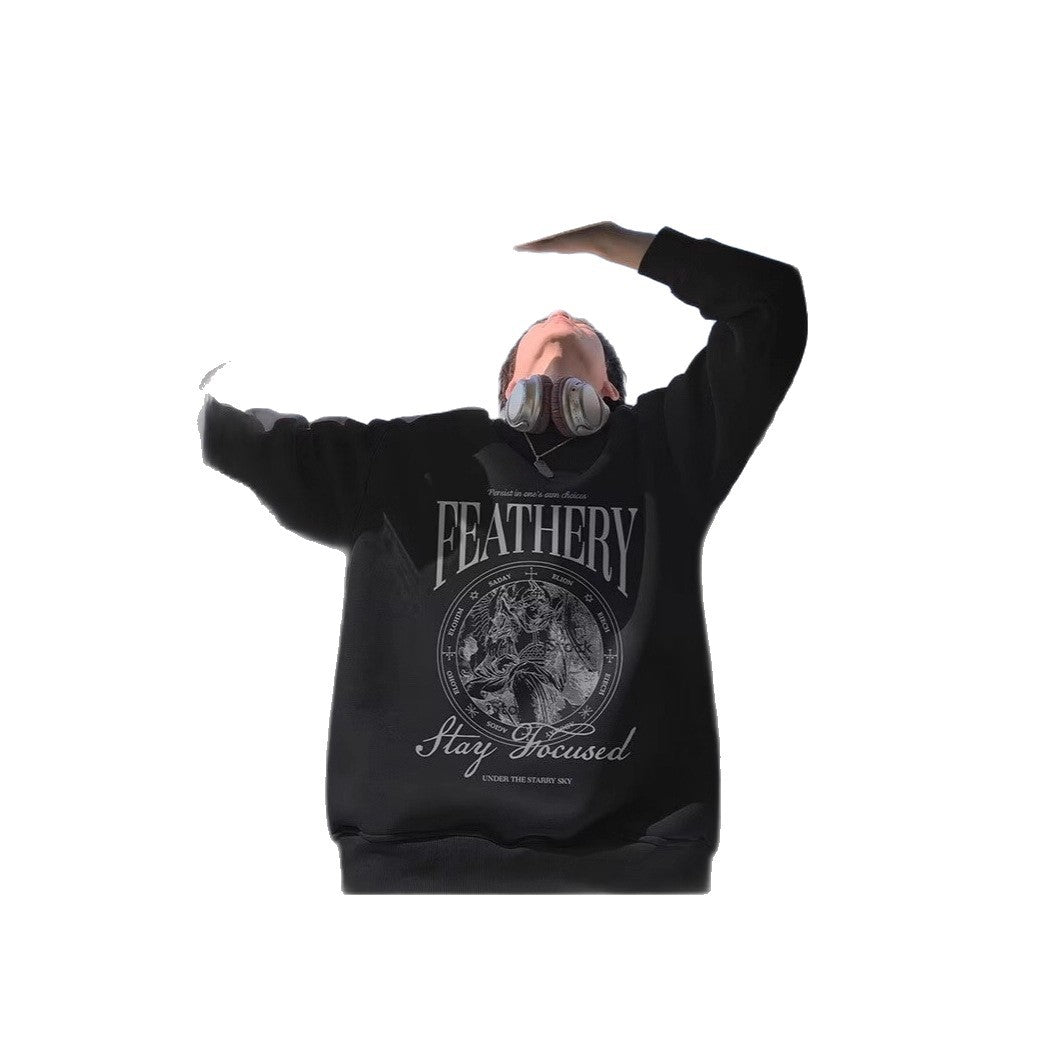 Unisex Lässiger Sweatshirt mit grafischem Druck Shop Nory