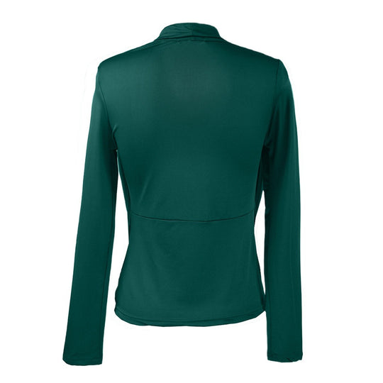 Damen Elegantes Drapiertes Wickel-Top mit vorderer Knotendetail & integrierter Spaghettiträger-Camisole Shop Nory