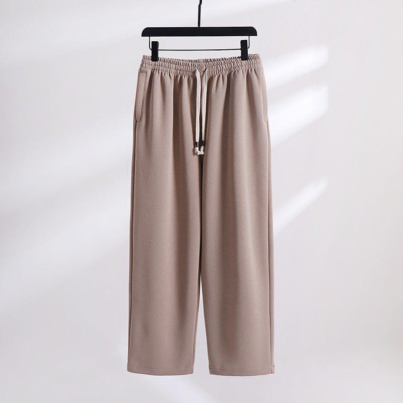 Unisex Gefütterte Fleece-Jogginghose mit elastischem Bund Kordelzug und schmalem Knöchelbündchen Shop Nory