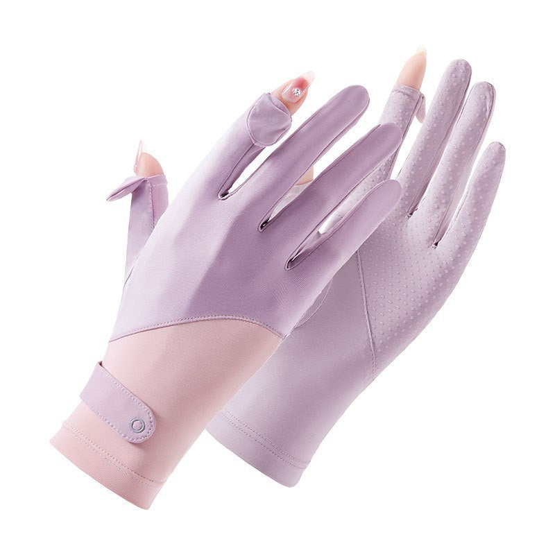 Sonnenschirm Eis Seide Handschuhe