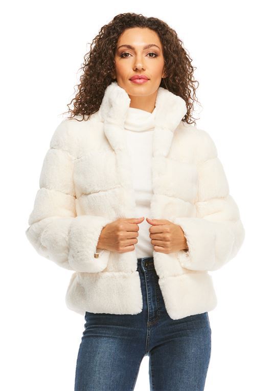 Damen Modische Daunenjacke mit hohem Kragen