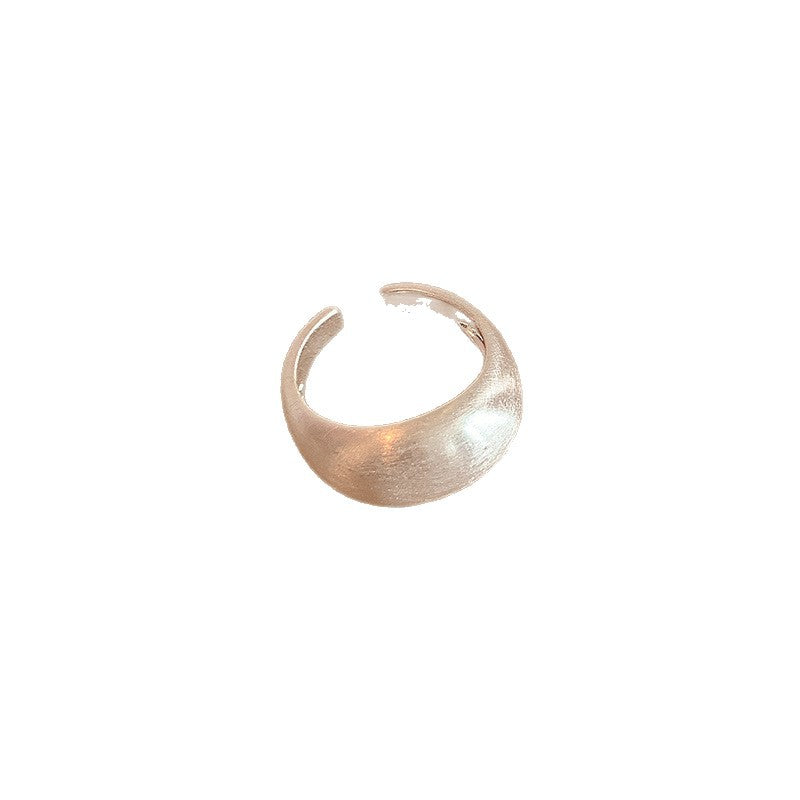 Damen eleganter und filigraner offener Ring aus hochwertigem Edelstahl Shop Nory