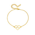 Damen Armband mit Herzschlag-Design aus hochwertigem Edelstahl Shop Nory