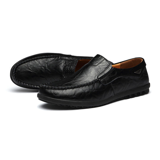 Herren Elegante Mokassins mit elastischem Einstieg und rutschfester Sohle