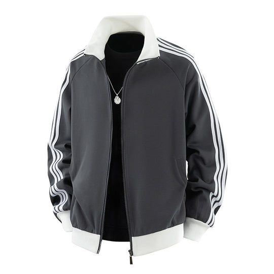 Herren sportliche Bomberjacke