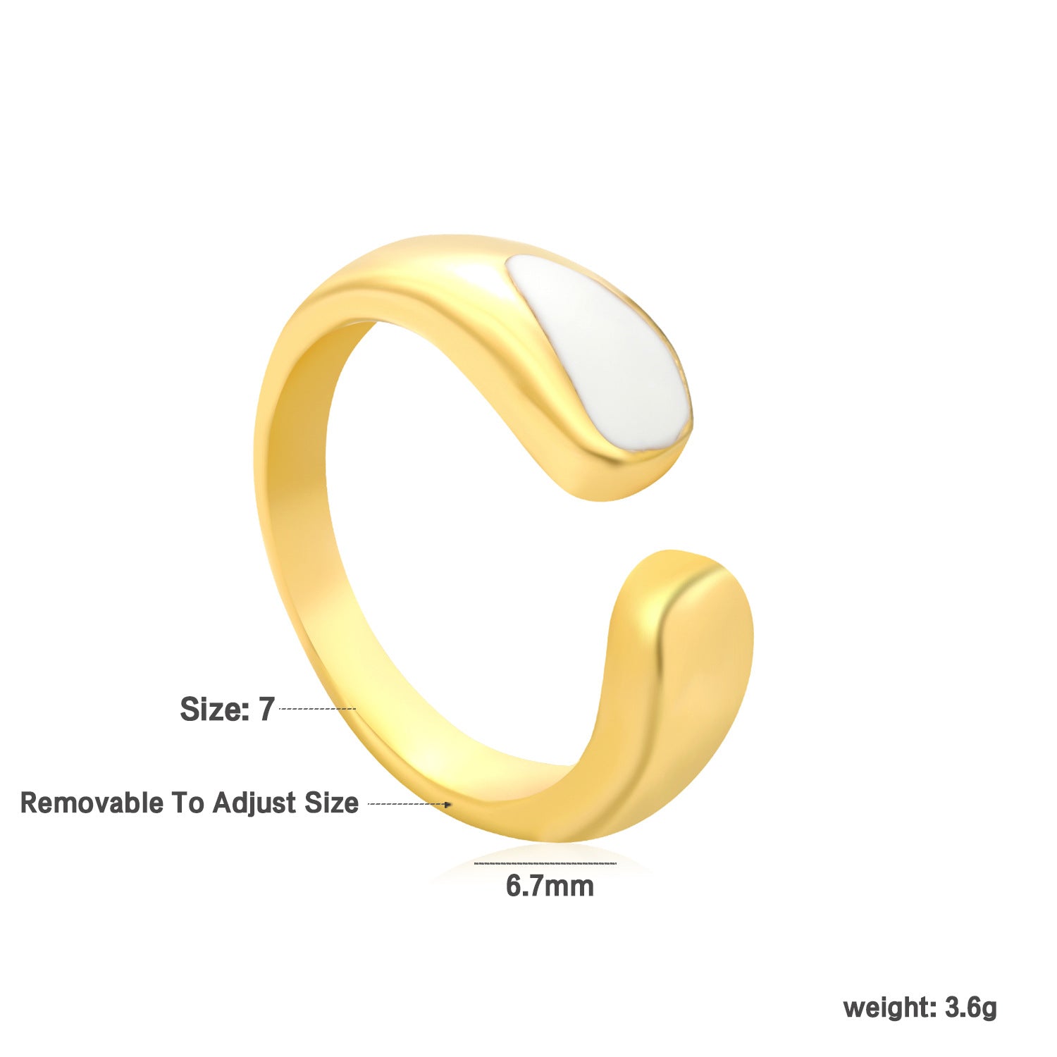 Damen Ring mit einzigartigem strukturiertem Design Shop Nory