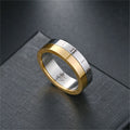 Herren Ring mit elegantem Drehmechanismus und kunstvoller römischer Zifferngravur Shop Nory