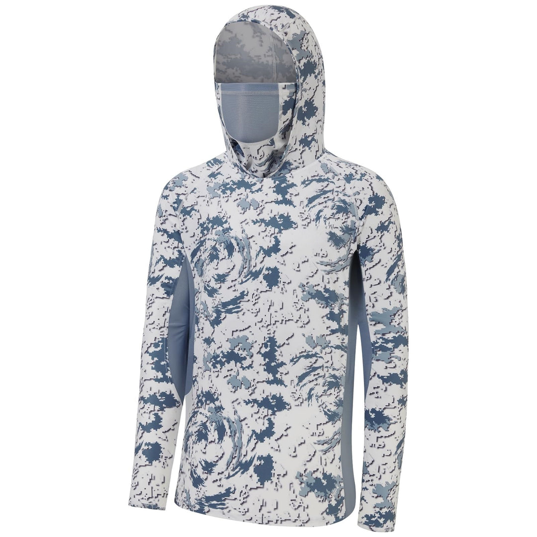 Herren Funktionales Kapuzenshirt mit UV-Schutz