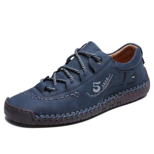 Damen bequeme Freizeitschuhe aus hochwertigem Leder mit rutschfester Sohle
