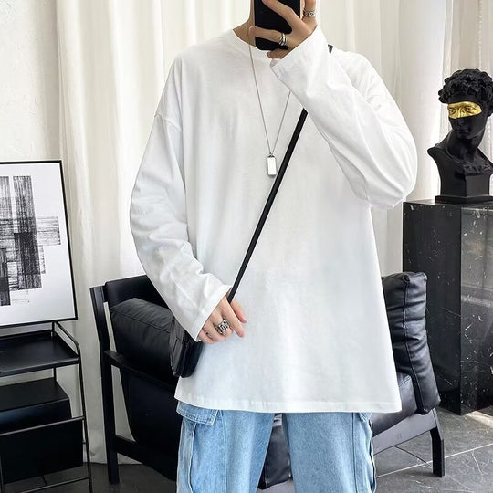 Damen Lässiges Oversized Langarmshirt Shop Nory