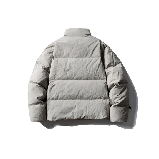 Herren Kurzer Boxy-Puffer mit wattiertem Kissenkragen und winddichter Außenhülle Shop Nory