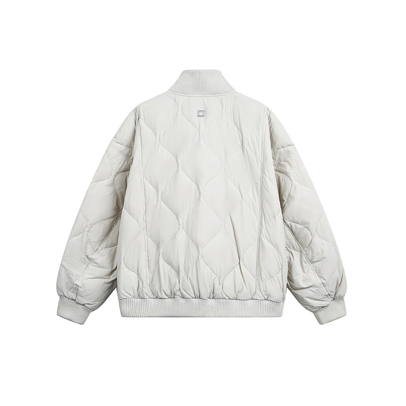 Damen Gesteppte Kurzblousonjacke mit Stehkragen und elastischem Saum Shop Nory