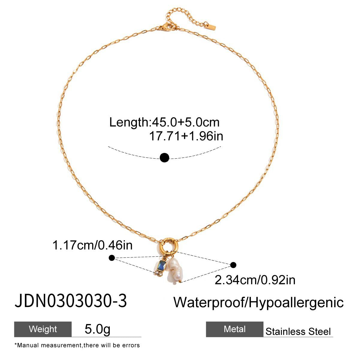 Damen Halskette mit elegantem Anhänger und hypoallergener Verarbeitung Shop Nory