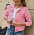 Damen Jeansjacke im modischen Look mit anatomischem Schnitt und praktischen Taschen