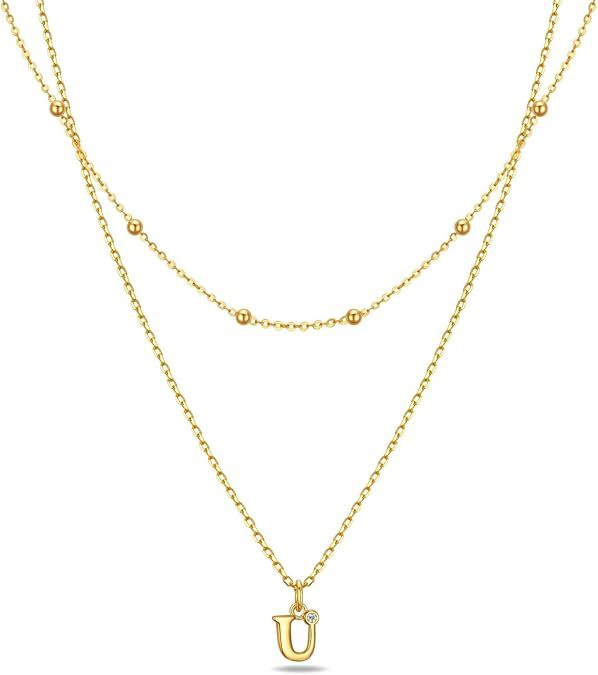 Damen Halskette mit mehrfarbigem Anhänger und filigranem Design Shop Nory