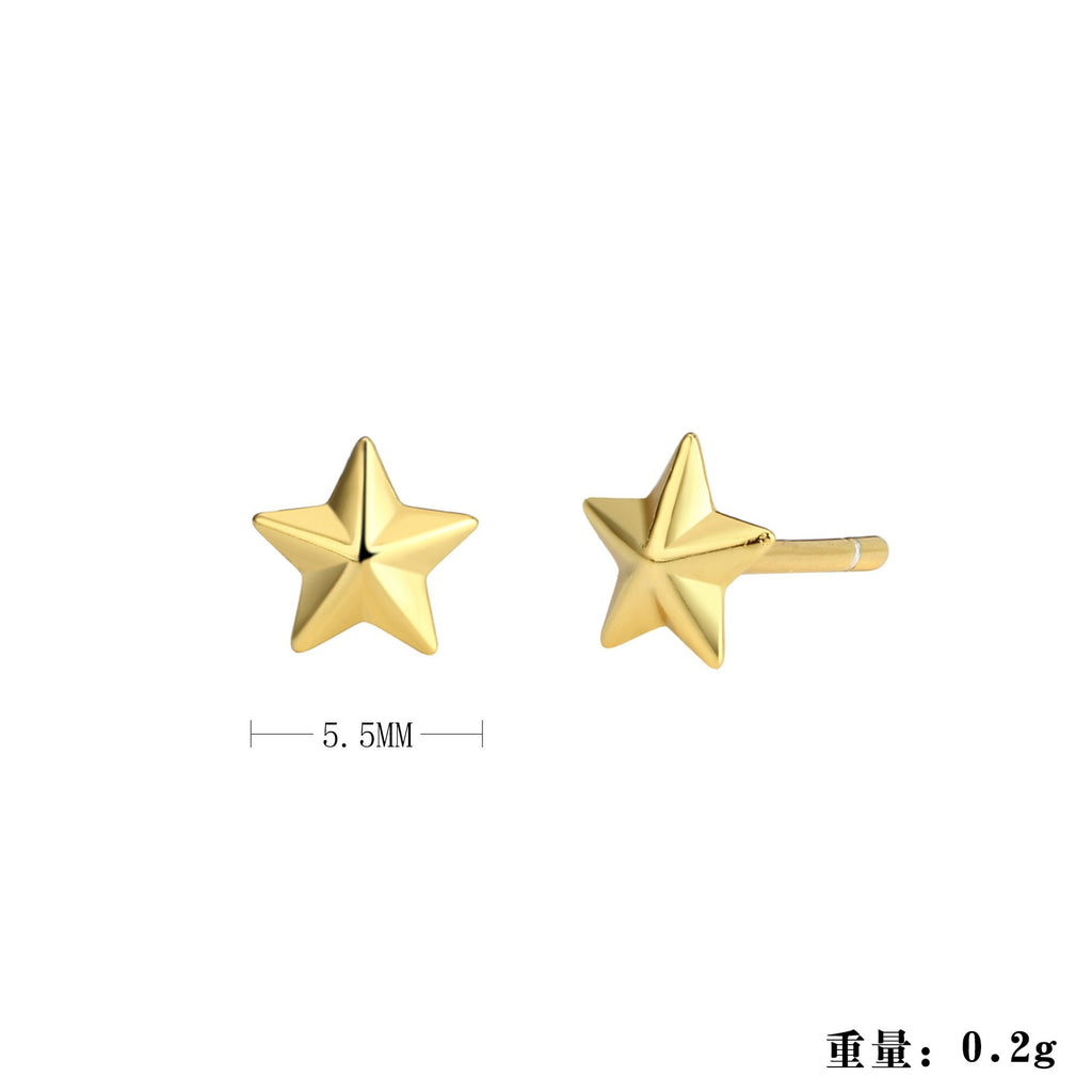 Damen Ohrstecker mit modernem Spikes-Design Shop Nory