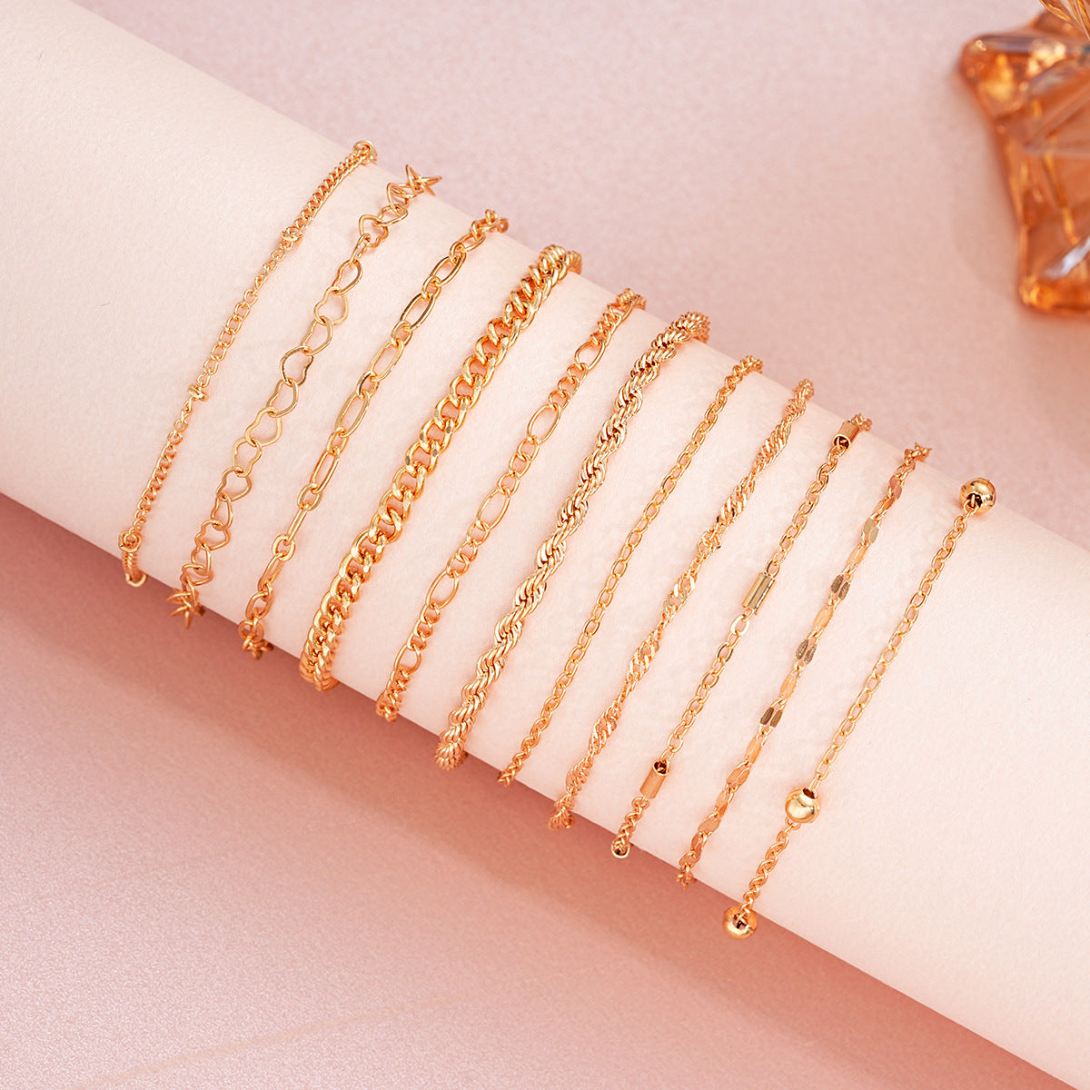Damen Armreif-Kollektion aus feinen und eleganten Kettendesigns Shop Nory