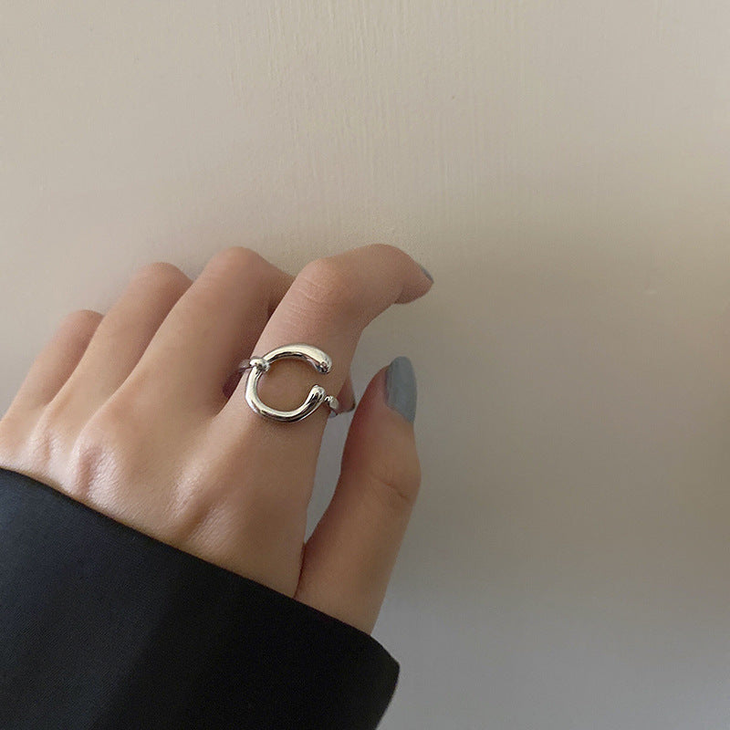 Damen Zigarrenring mit kunstvollem Flechtdesign Shop Nory