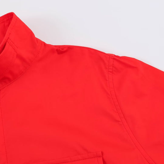 Damen Oversize‑Hemdenjacke mit Stehkragen und aufgesetzten Brusttaschen Shop Nory