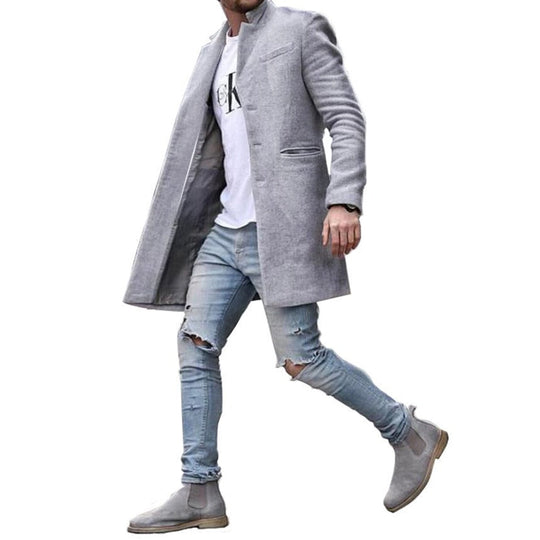 Herren elegante Wolljacke
