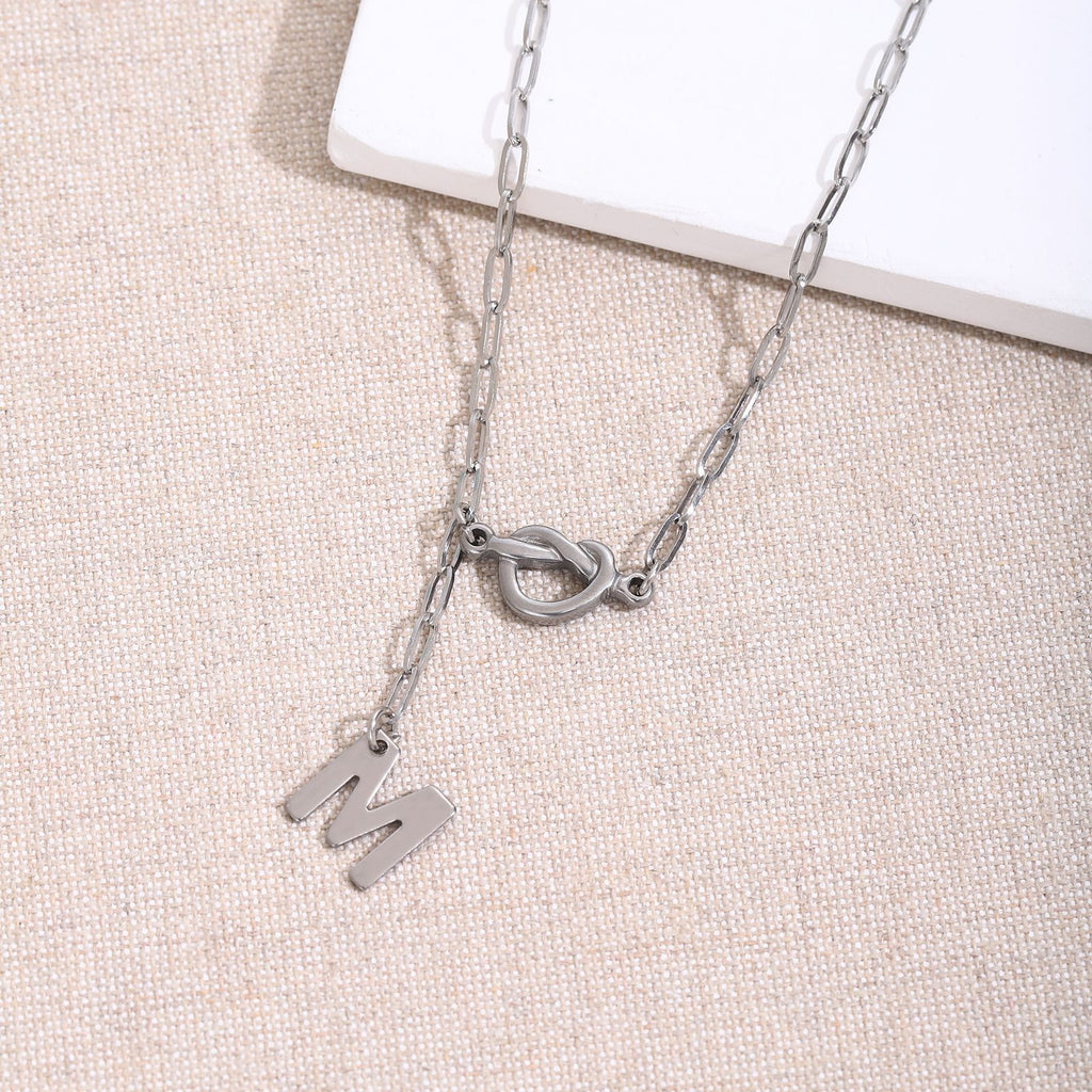 Damen personalisierte Halskette mit Anhänger und Kettenglieder Shop Nory