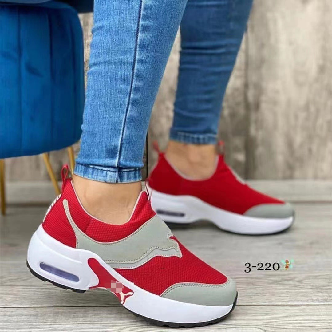 Damen Slip-On Plateausneaker mit Luftkammer und gestricktem Obermaterial Shop Nory