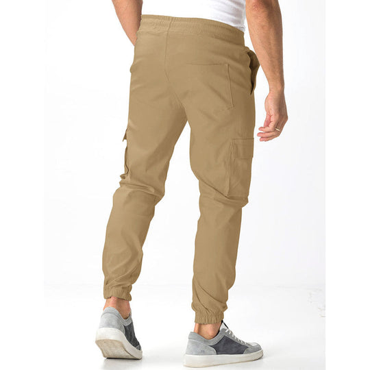 Herren Cargo-Hose mit elastischem Bund und praktischen Seitentaschen
