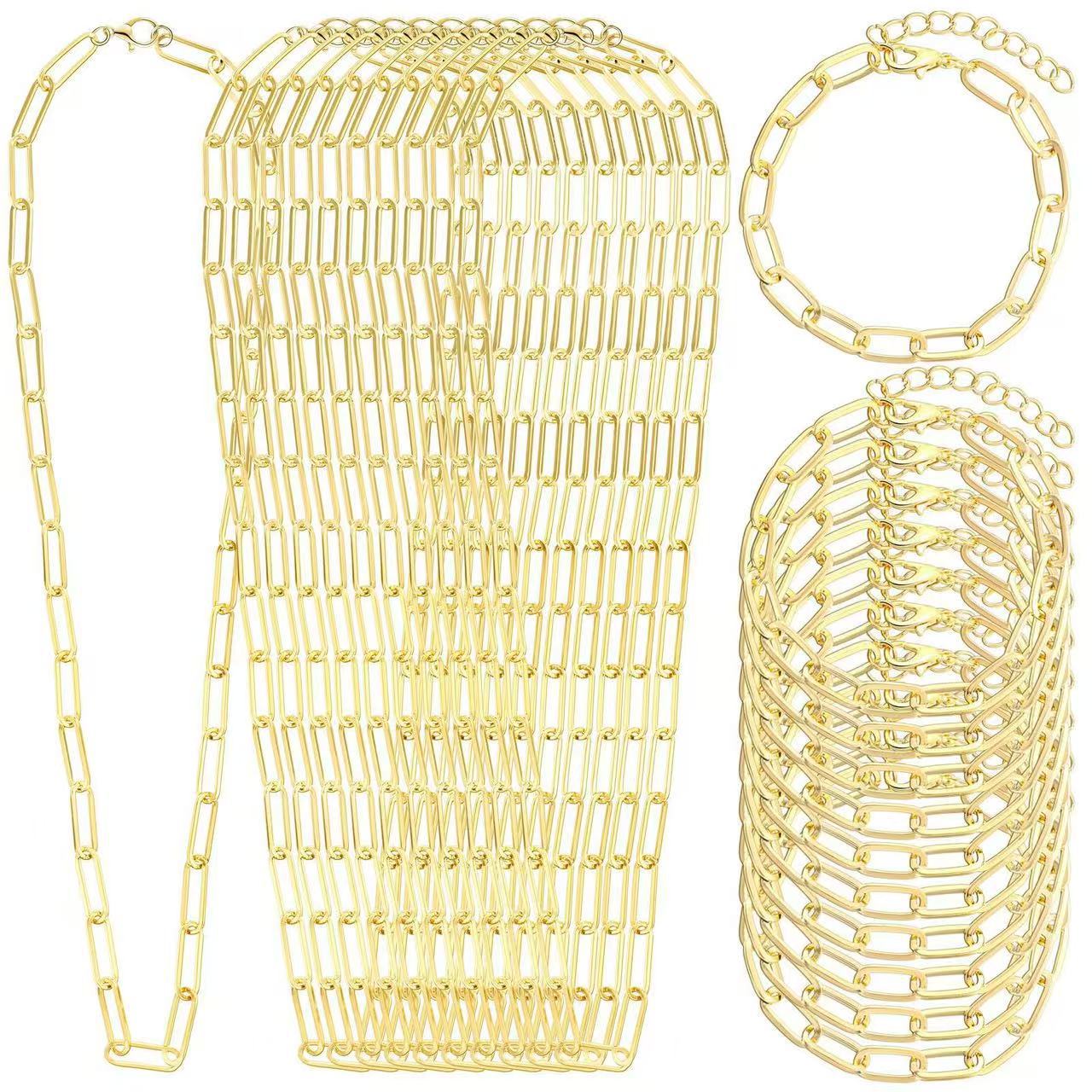 Damen modische Ketten- und Armband-Set Shop Nory