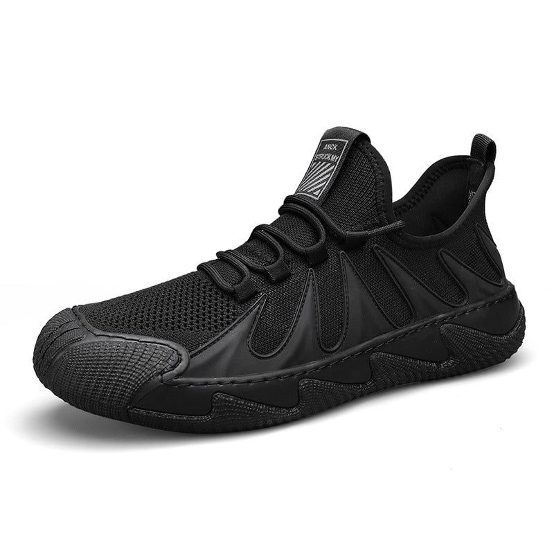 Herren atmungsaktive Strick‑Sneaker mit verstärkter Zehenkappe, gepolstertem Komfortfußbett und griffiger Gummilaufsohle Shop Nory