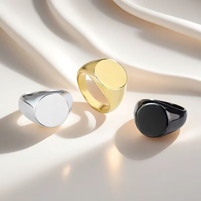Herren Siegelring mit elegantem, minimalistischen Design Shop Nory