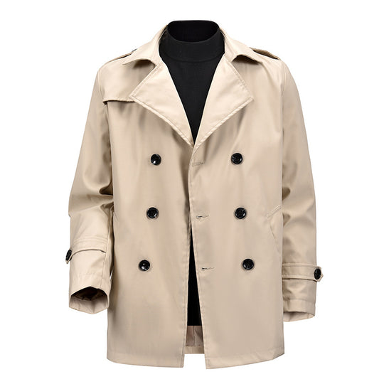 Herren Modische Trenchcoat Shop Nory