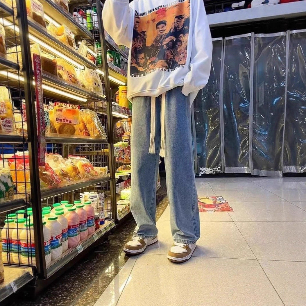 Herren Komfortable und modische Baggy-Jeans Shop Nory