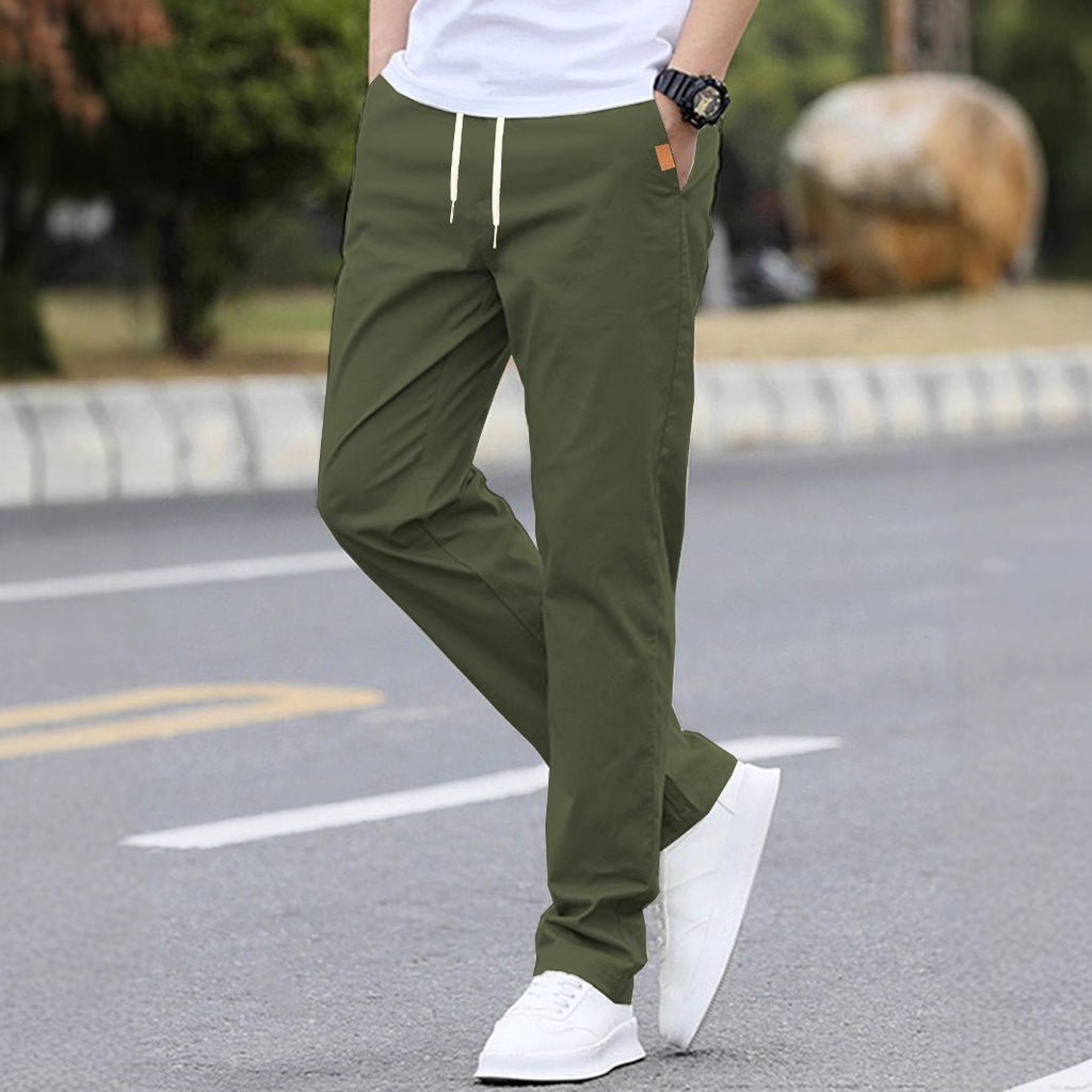 Herren Freizeit-Hose mit atmungsaktivem Material und elastischem Bund