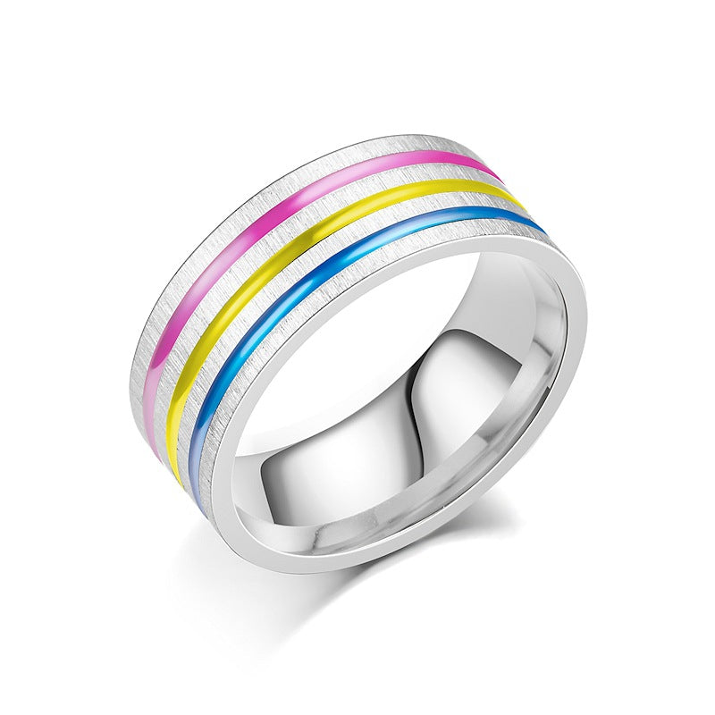 Herren Ring mit einzigartigem mehrfarbigem Design Shop Nory