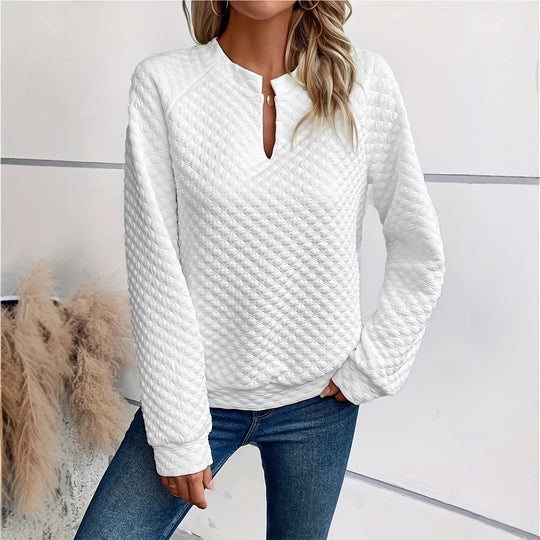 Damen Modischer Stehkragen Pullover Shop Nory