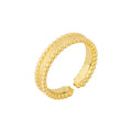 Damen Offener Ring mit kunstvoller Perlenstruktur Shop Nory