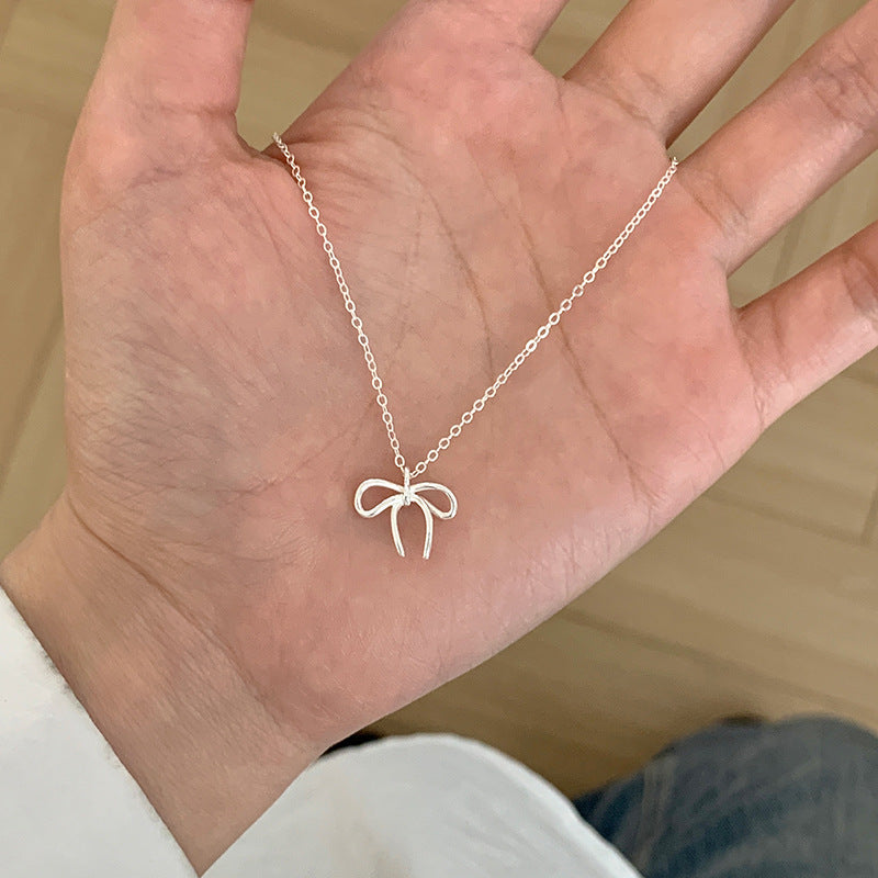 Damen Halskette mit Schleifen-Design Shop Nory