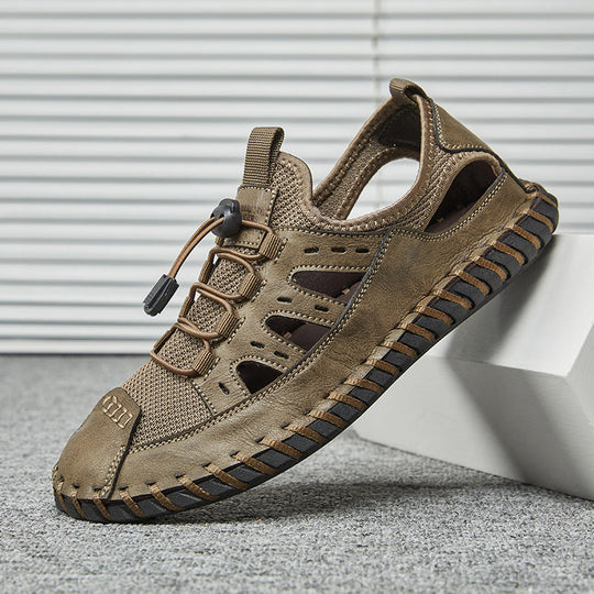 Herren Atmungsaktive Outdoor-Schnellschnürsandalen